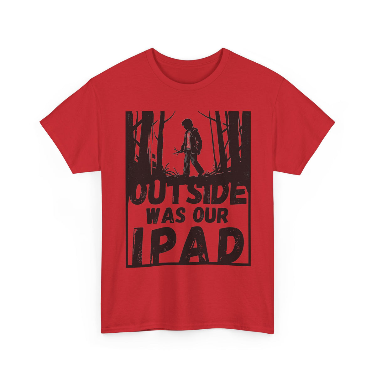 Outside Was Our Ipad T-Shirt