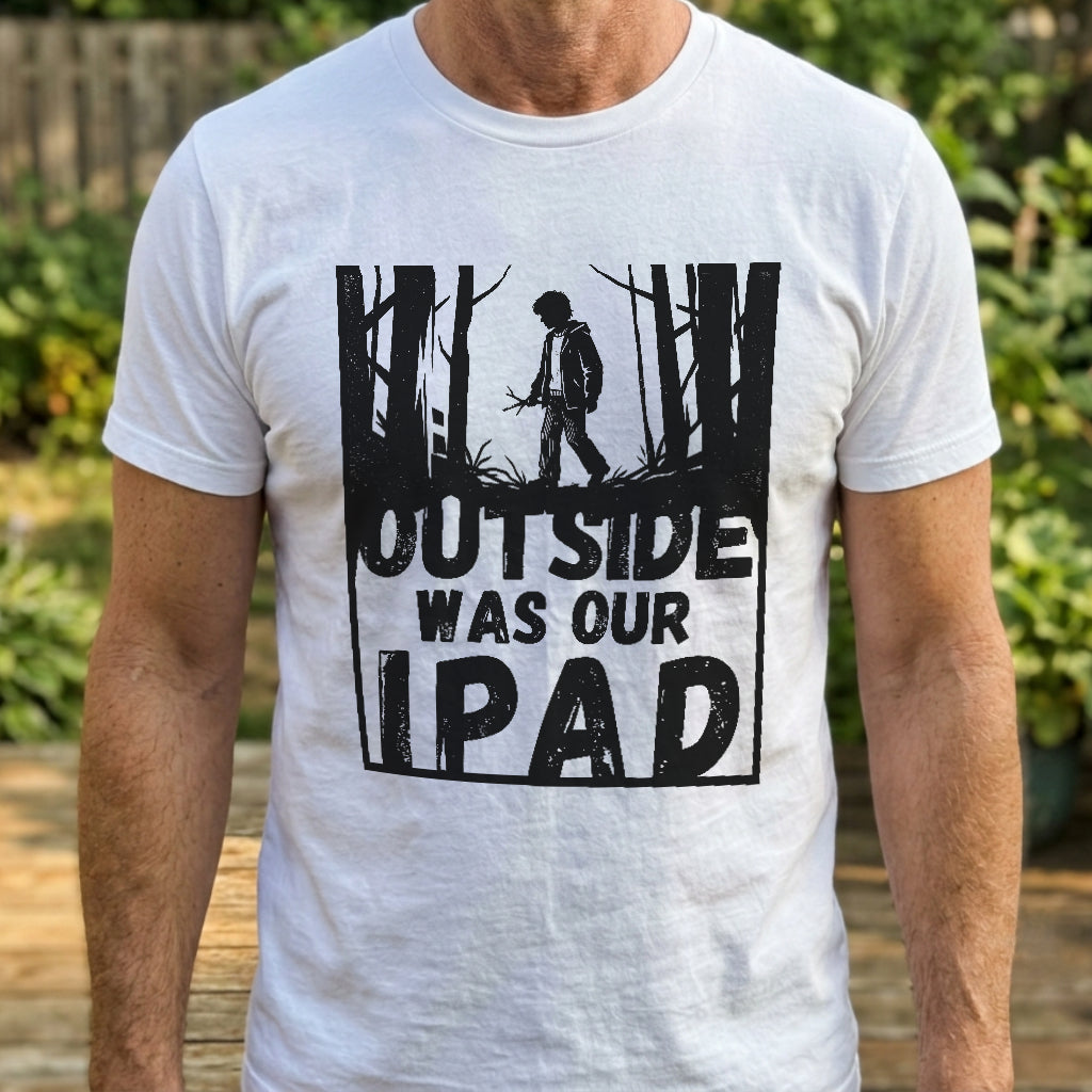 Outside Was Our Ipad T-Shirt